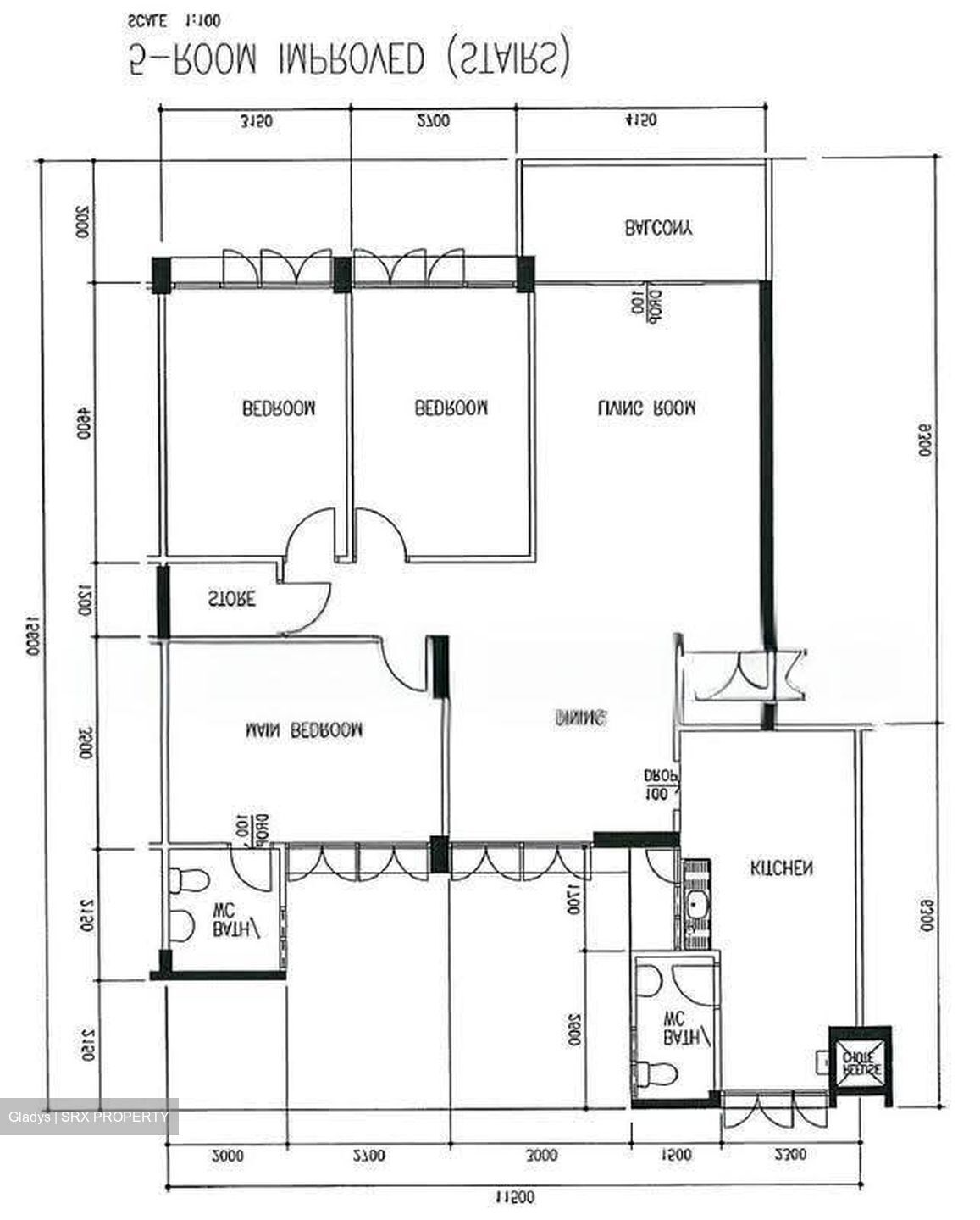 Blk 116 Hwi Yoh Ville (Serangoon), HDB 5 Rooms #621661021